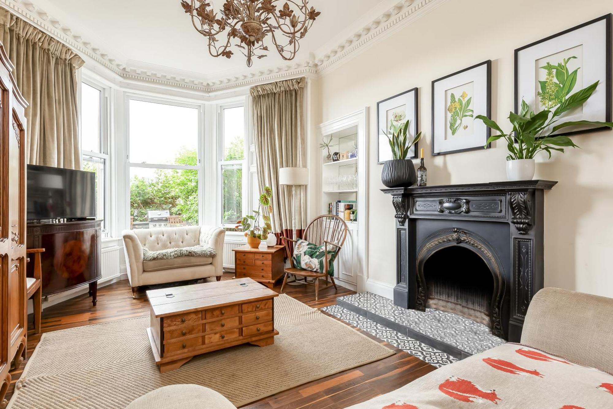 Stylish Victorian Apartment'S Close To The Botanical Gardens, Free Parking! Edimburgo Exterior foto