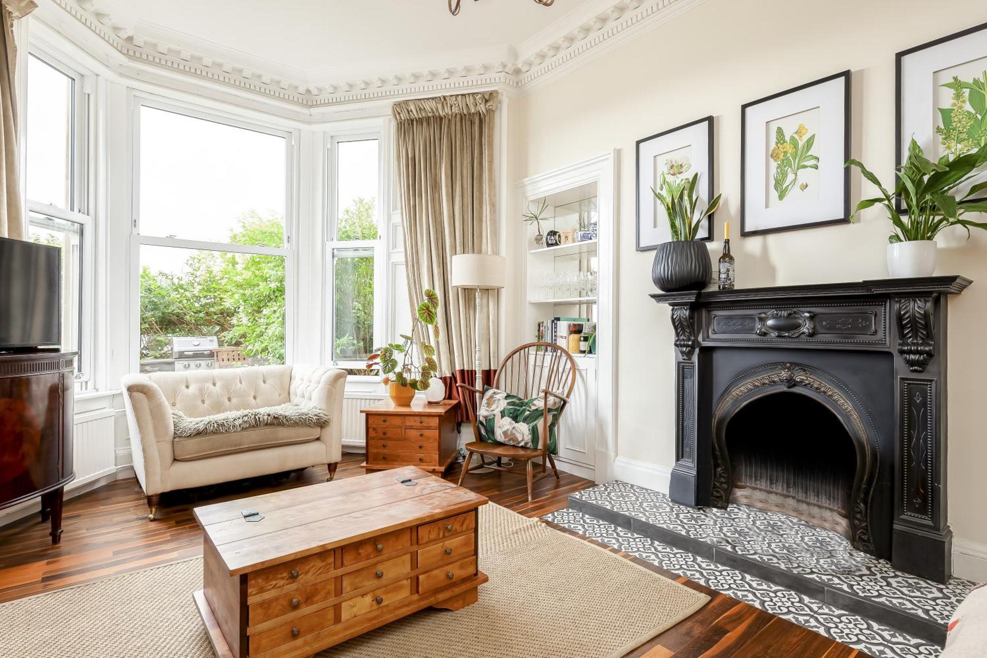 Stylish Victorian Apartment'S Close To The Botanical Gardens, Free Parking! Edimburgo Exterior foto